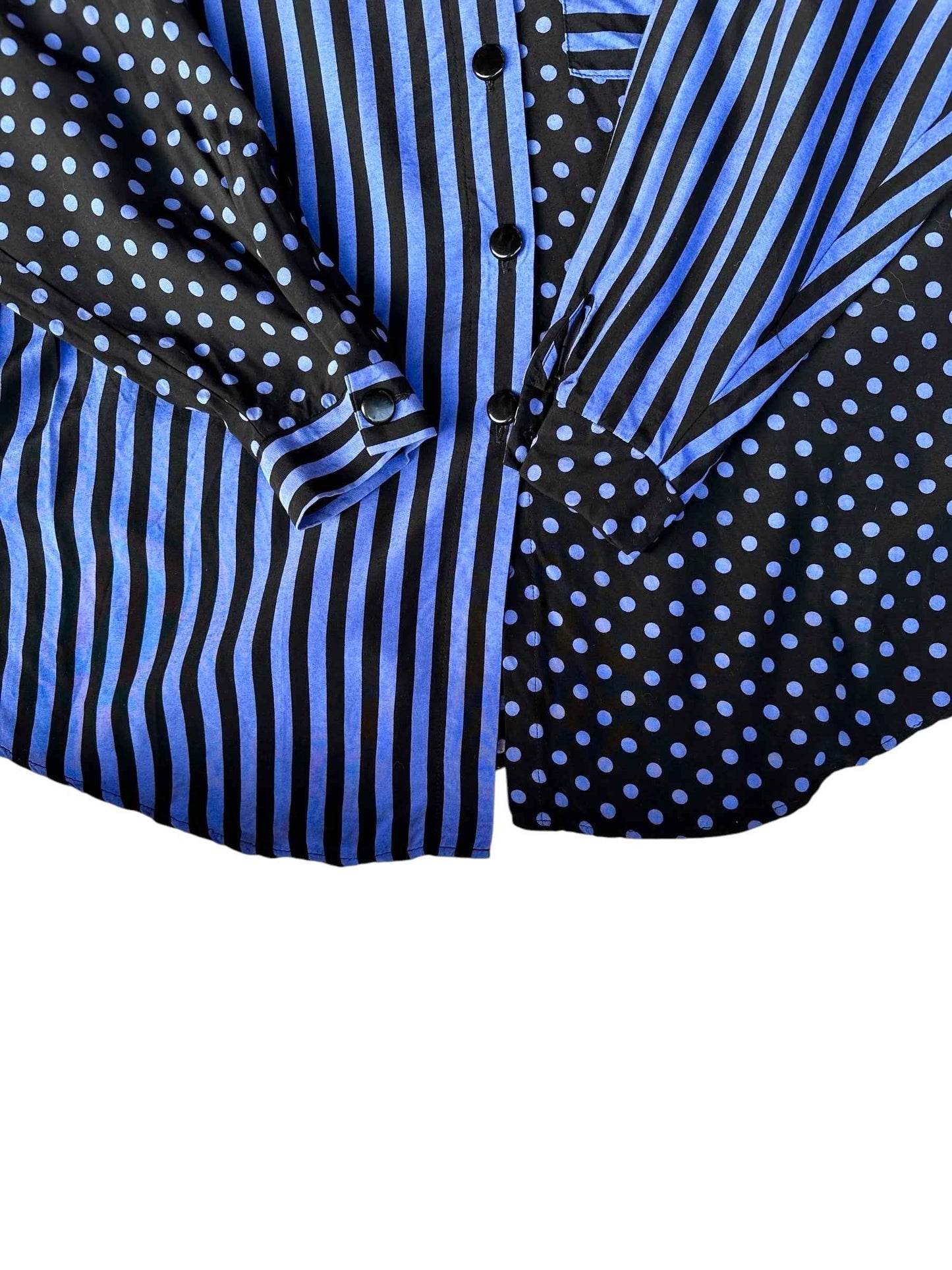 Camicia a righe e pois New Fast