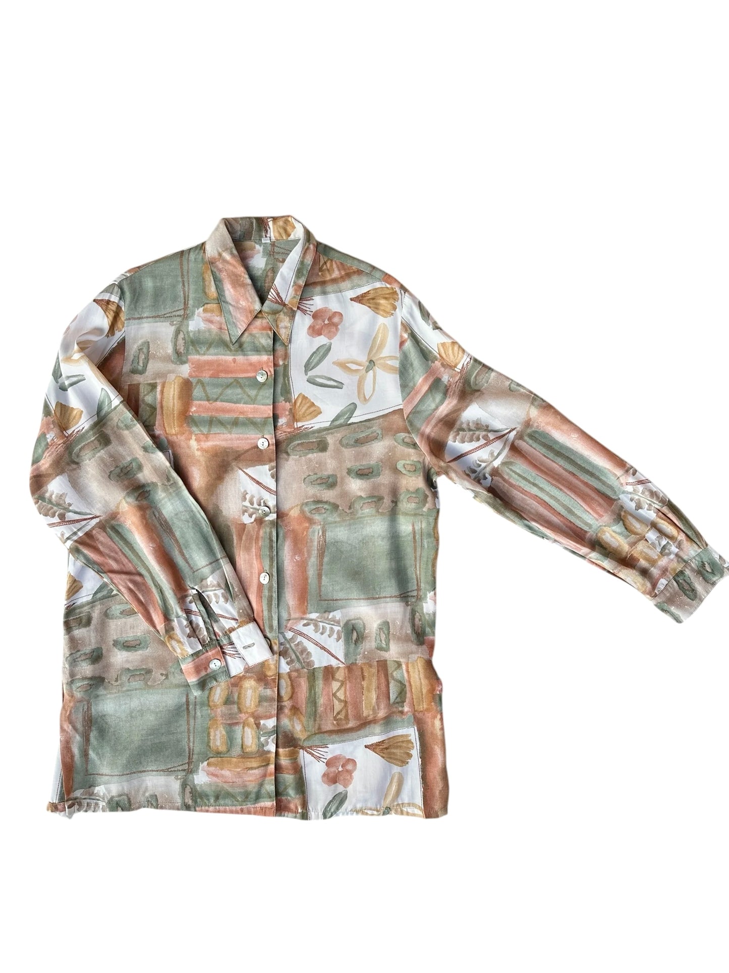 Camicia a fantasia acquerello