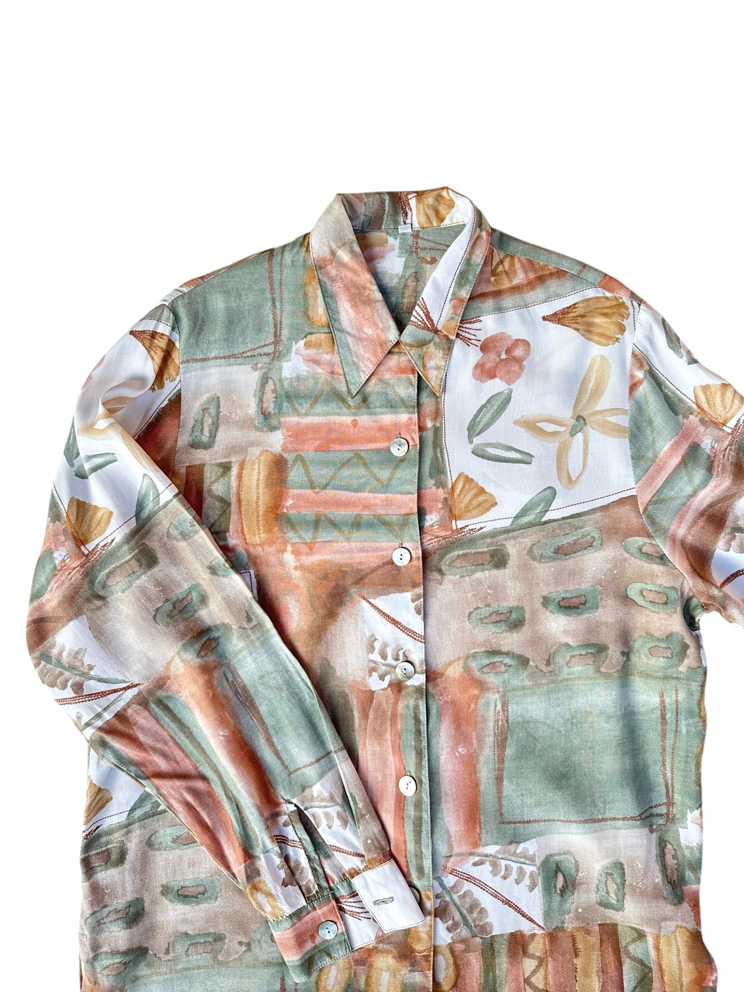 Camicia a fantasia acquerello