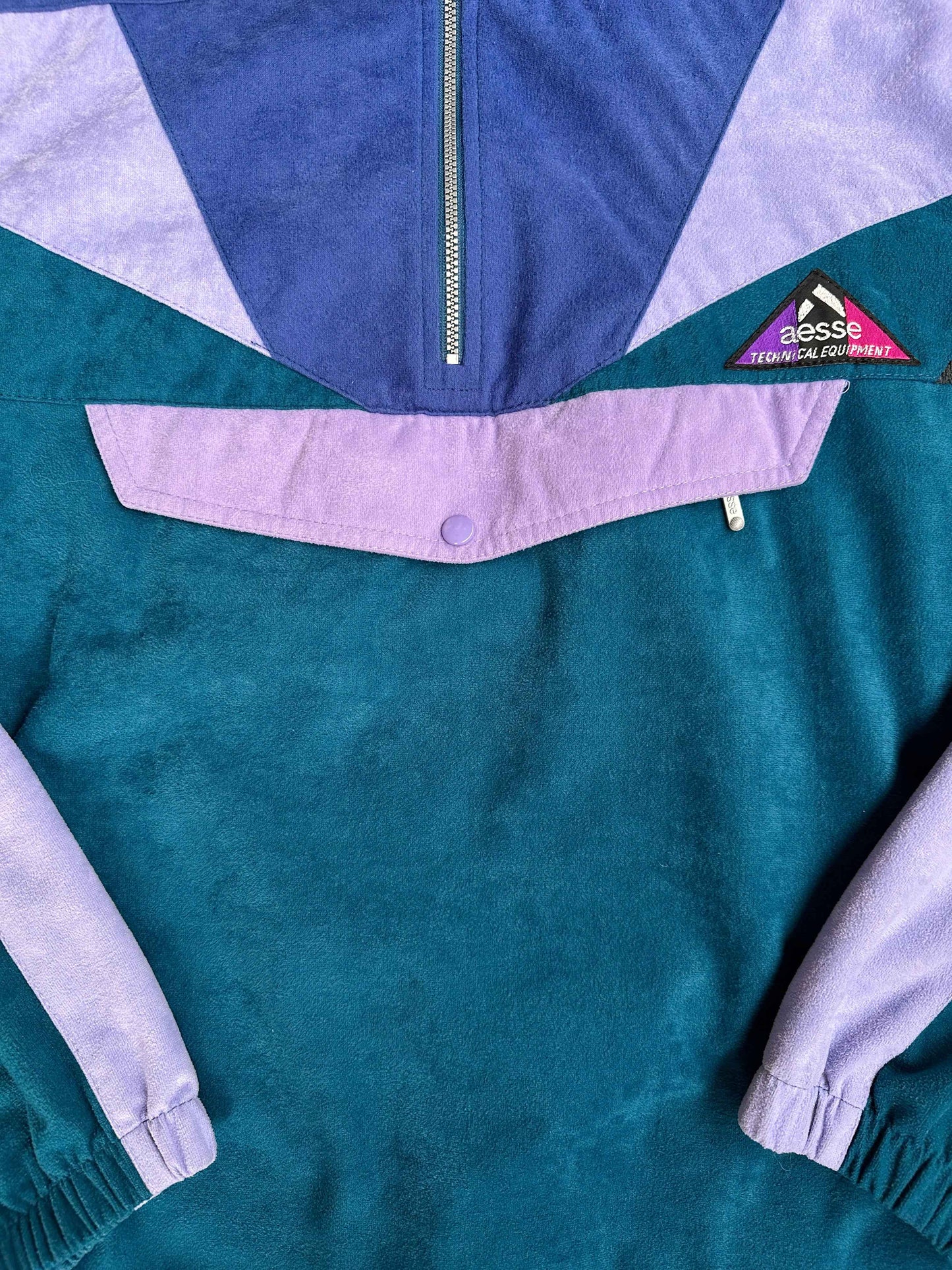 Felpa con zip Aesse
