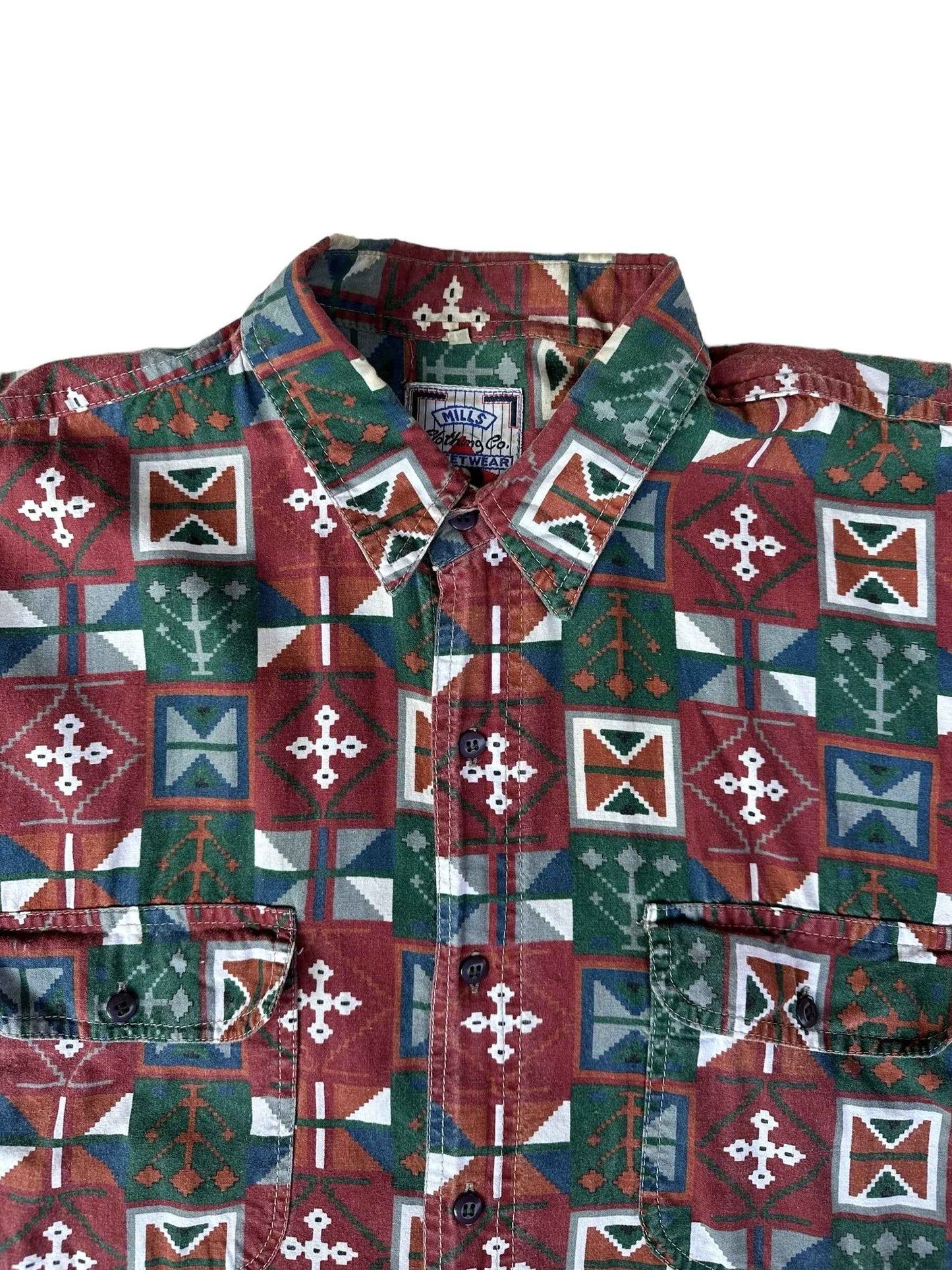 Camicia da uomo a fantasia