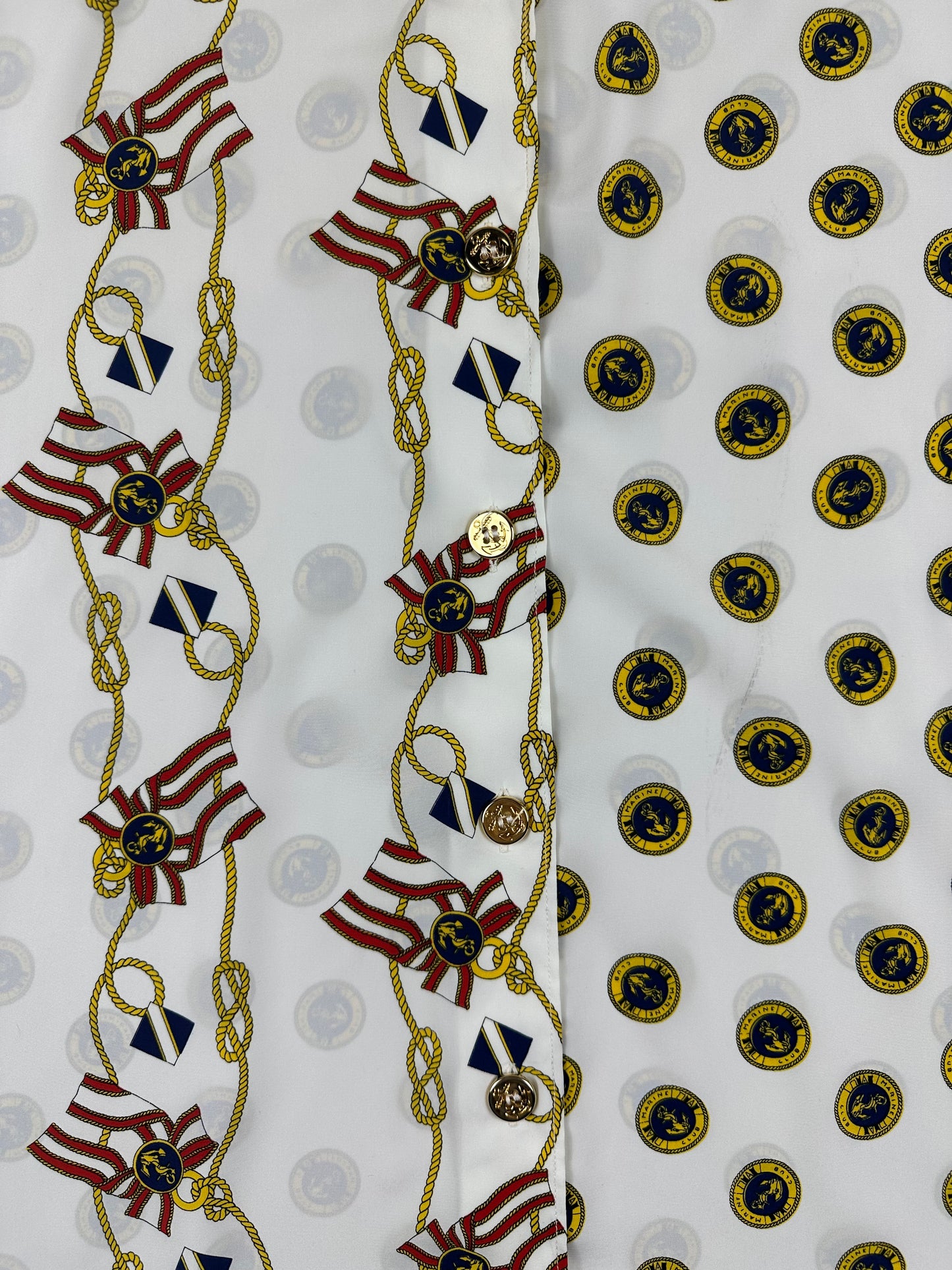 Women's nautical pattern shirt