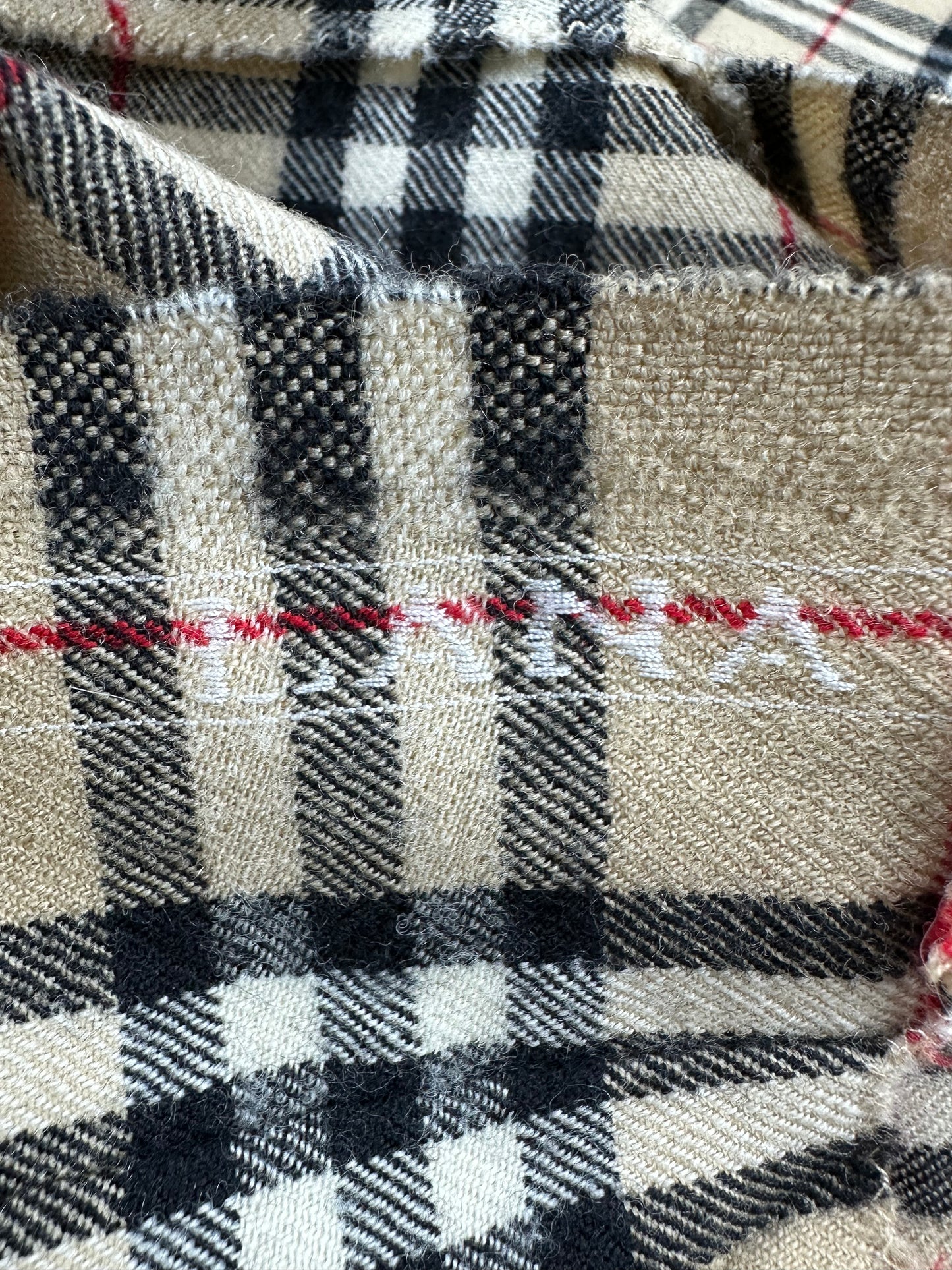 Burberry style women's skirt