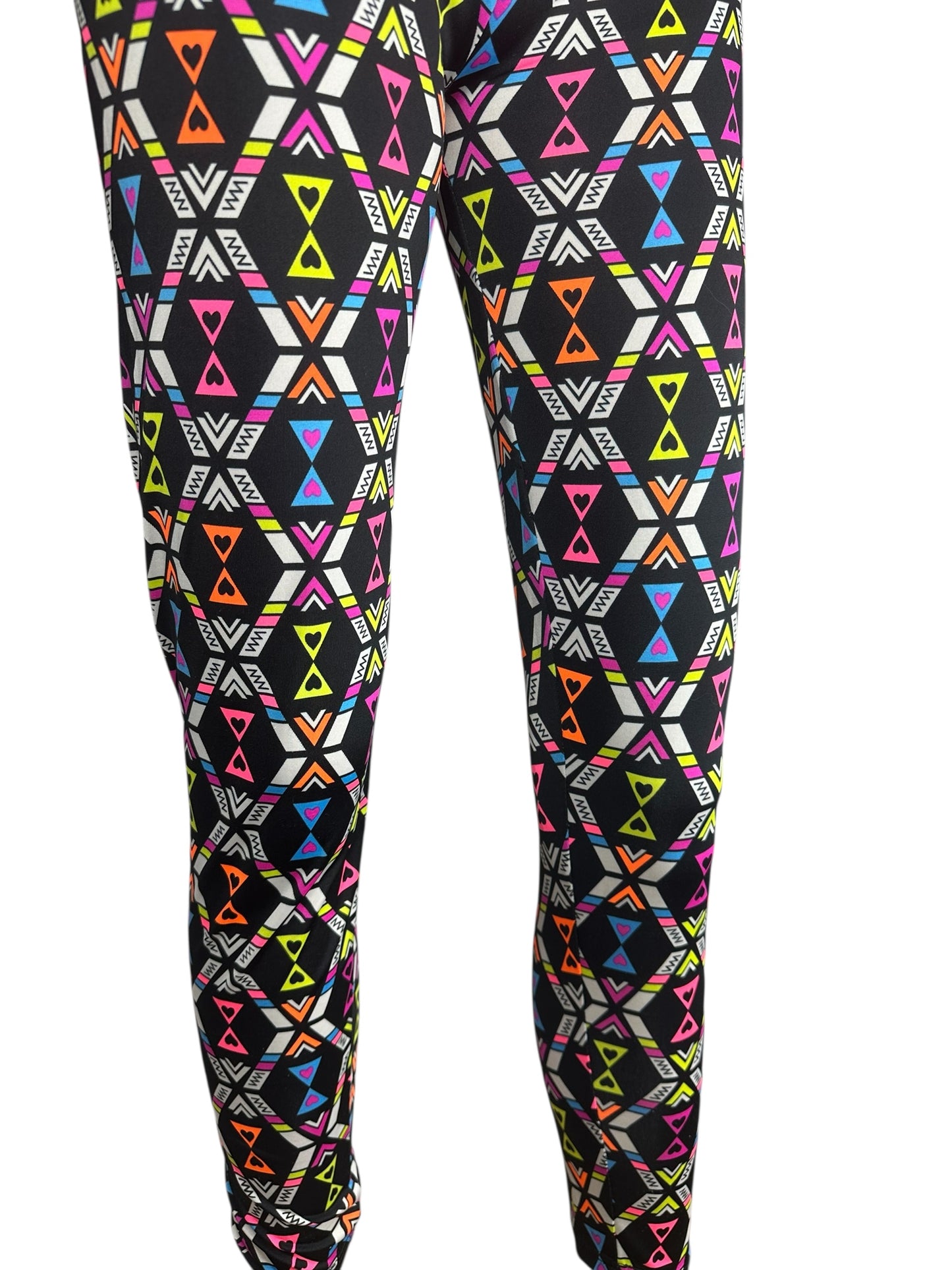 90s patterned leggings