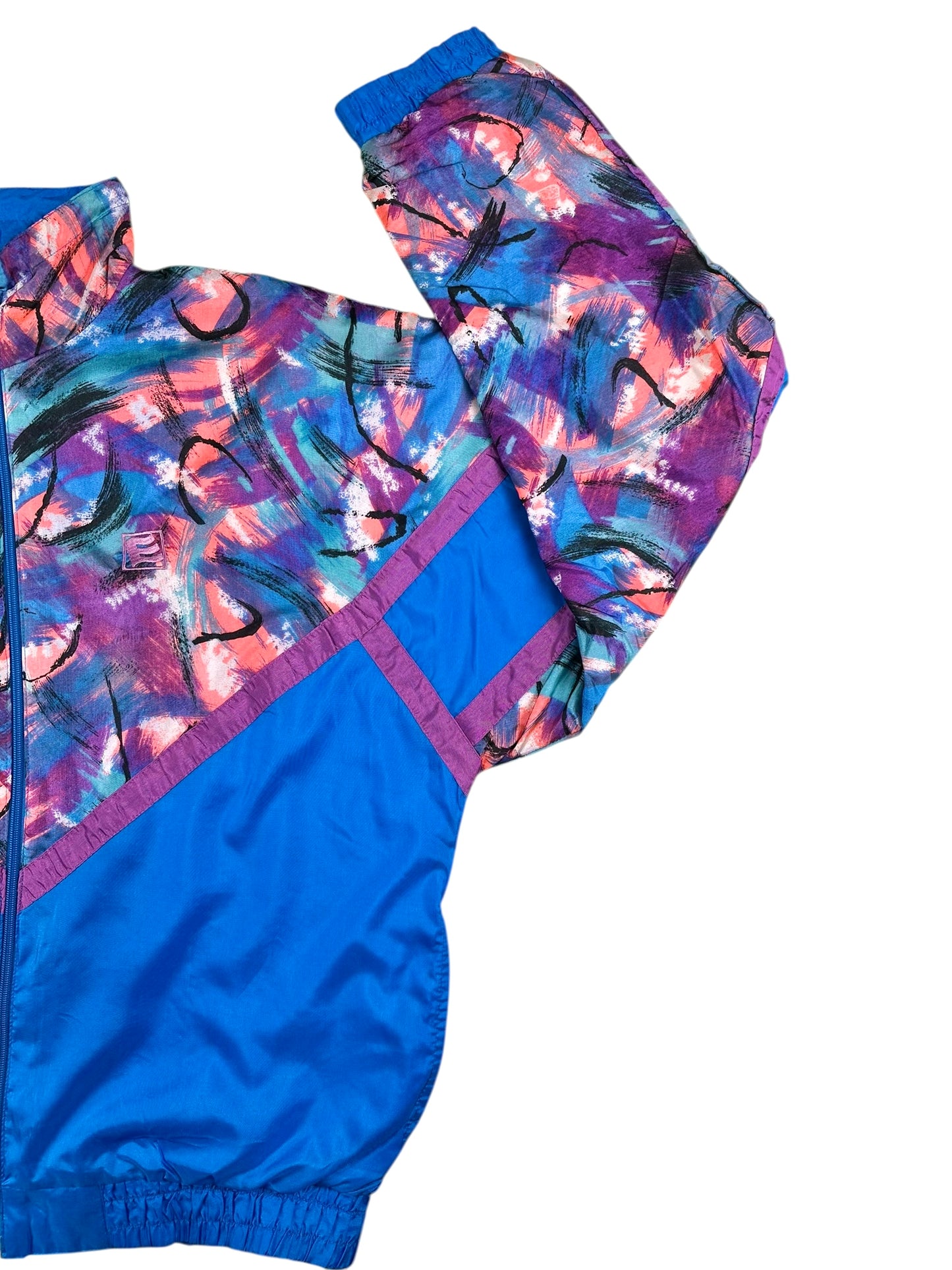 Emulate - Rompevientos estilo Miami vintage de los 90, talla XS (extragrande)