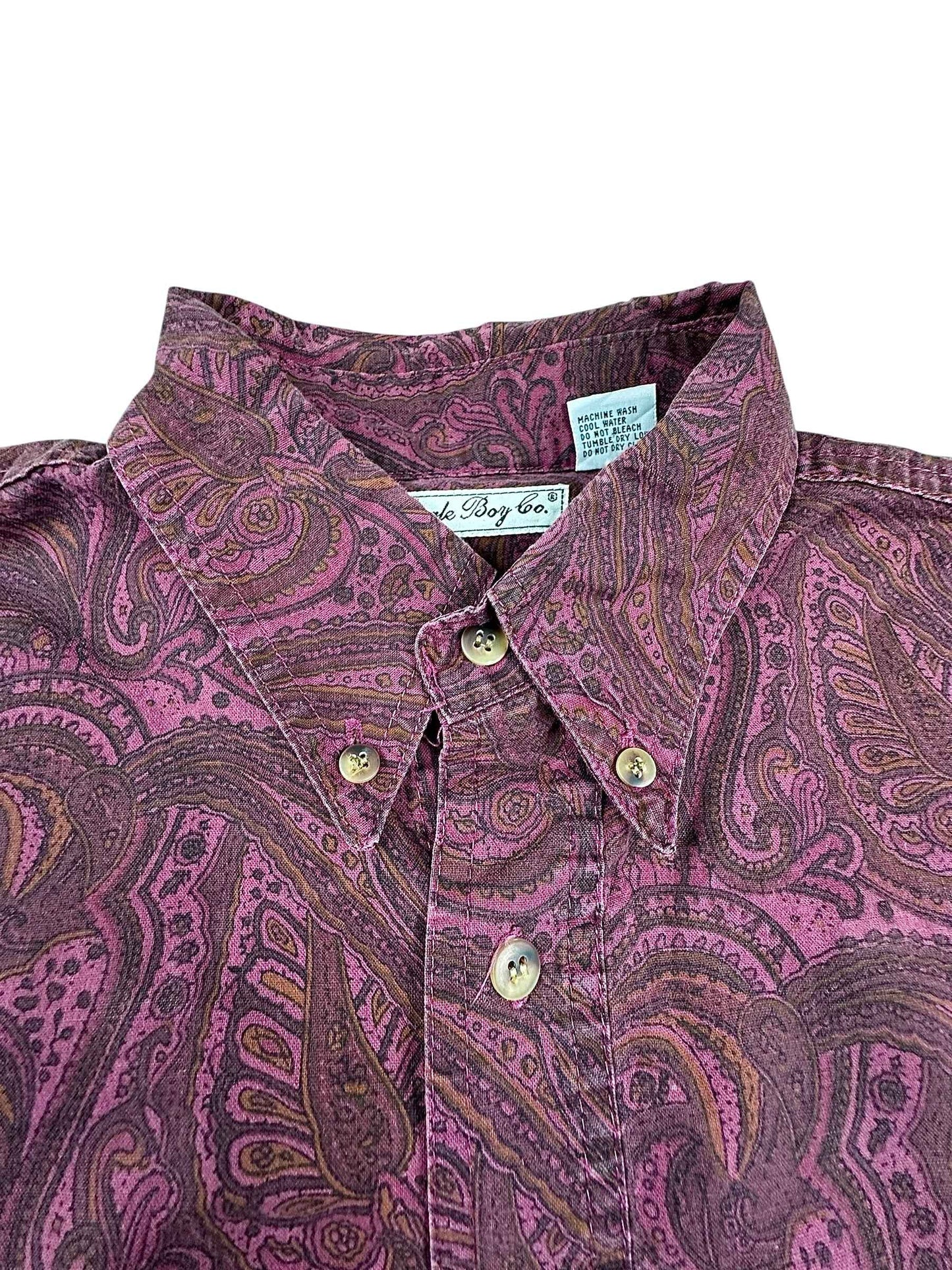 Camicia con motivo Paisley