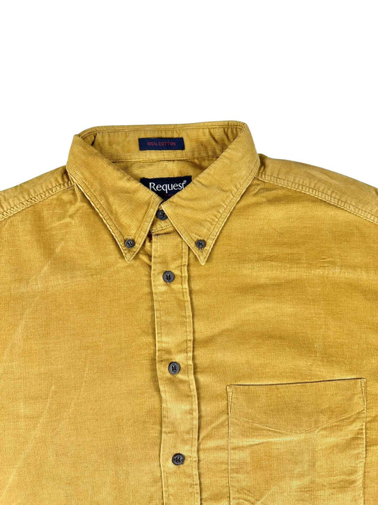 Camicia in velluto a coste– abbigliamento vintage - vestiti vintage