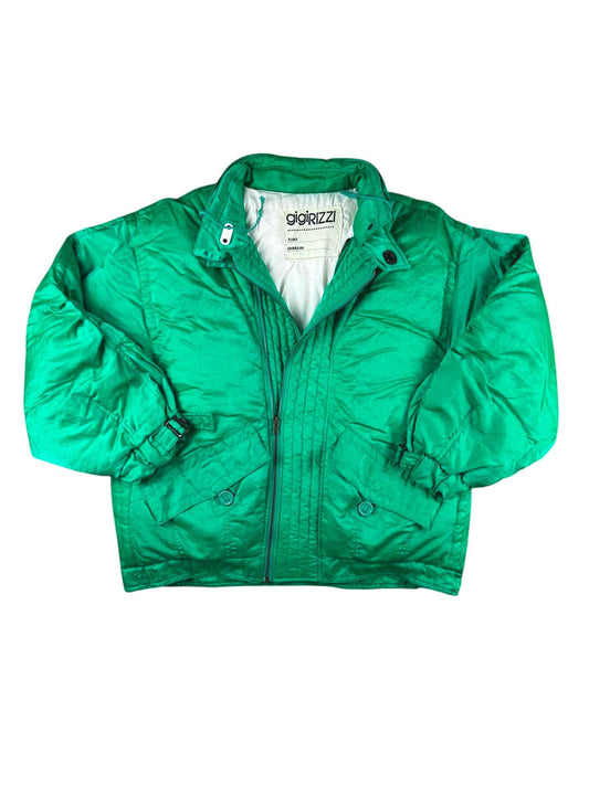 Piumino vintage in vera piuma Gigi Rizzi– abbigliamento vintage - vestiti vintage