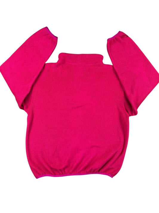 Pile vintage anni '90 Murphy&Nye fucsia con colletto blu - Yup Vintage