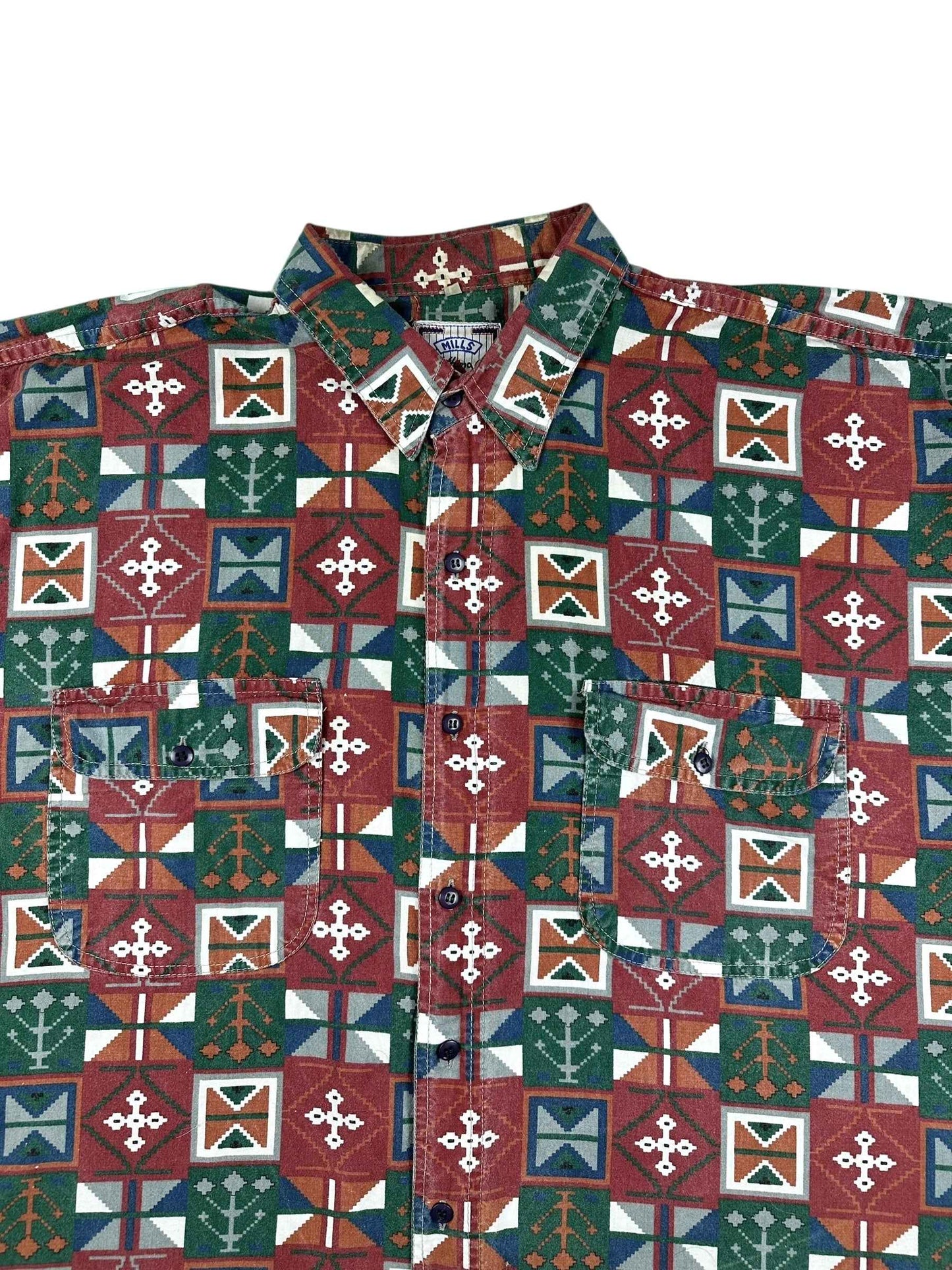 Camicia da uomo a fantasia