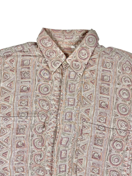 Camicia da donna vintage a fantasia