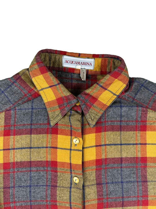 Camicia a quadri da uomo– abbigliamento vintage - vestiti vintage