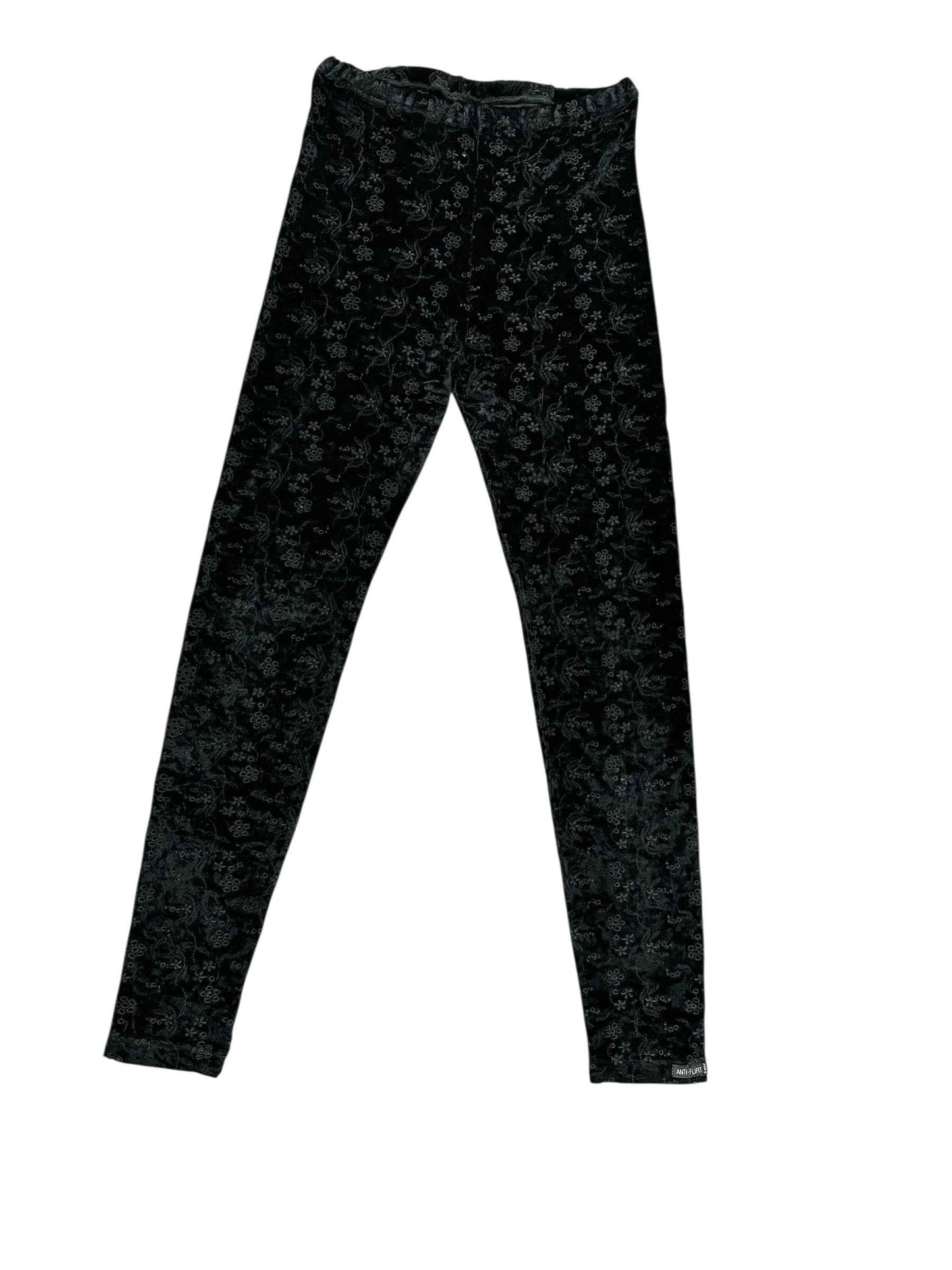 Pantaloni con fiorellini traforati