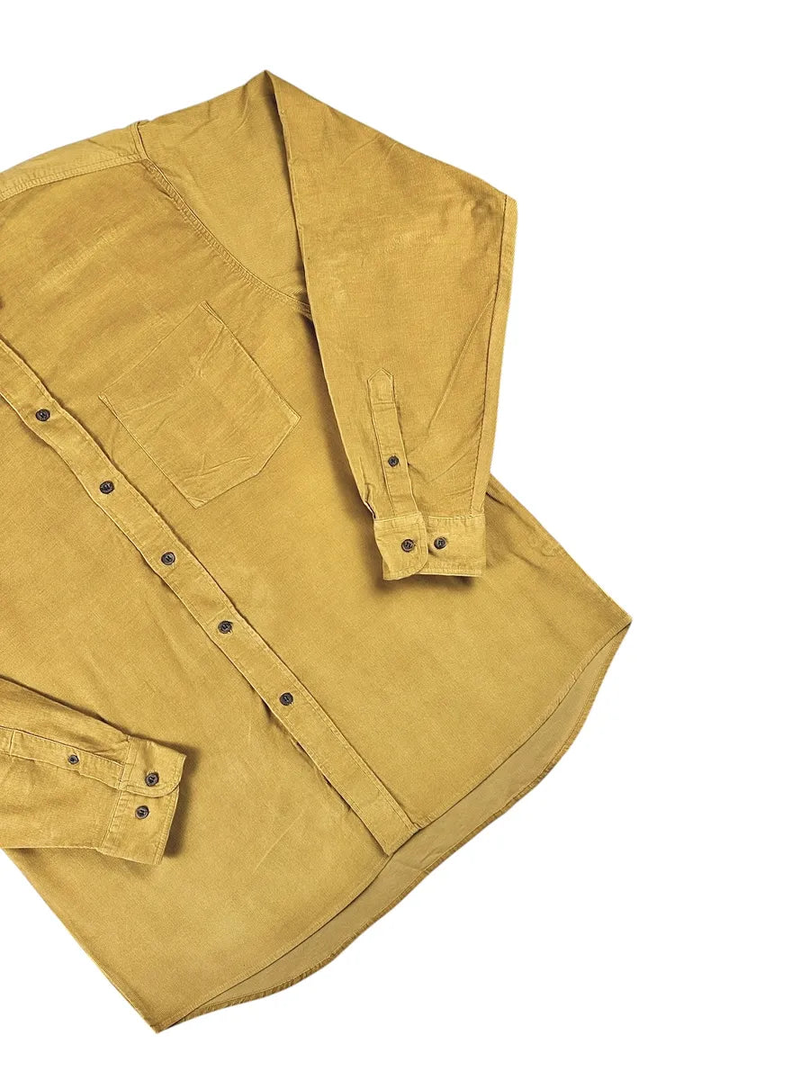Camicia vintage uomo in velluto a coste