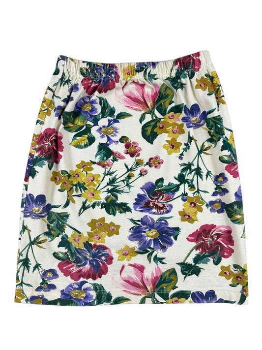 Minigonna vintage Frapp a fantasia floreale