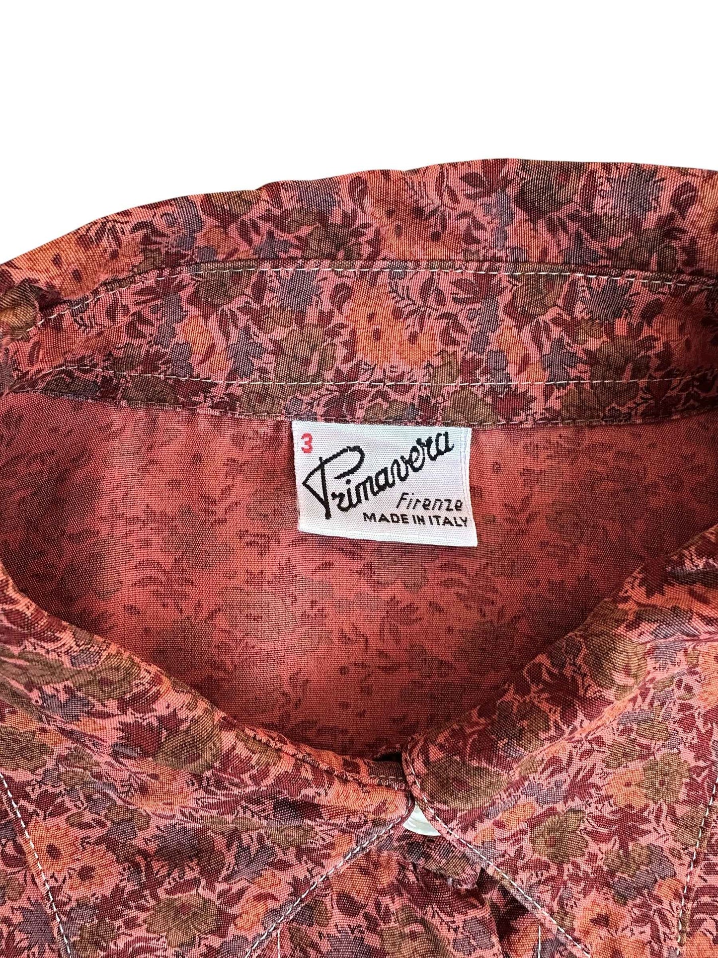 Camicia a fantasia floreale Primavera