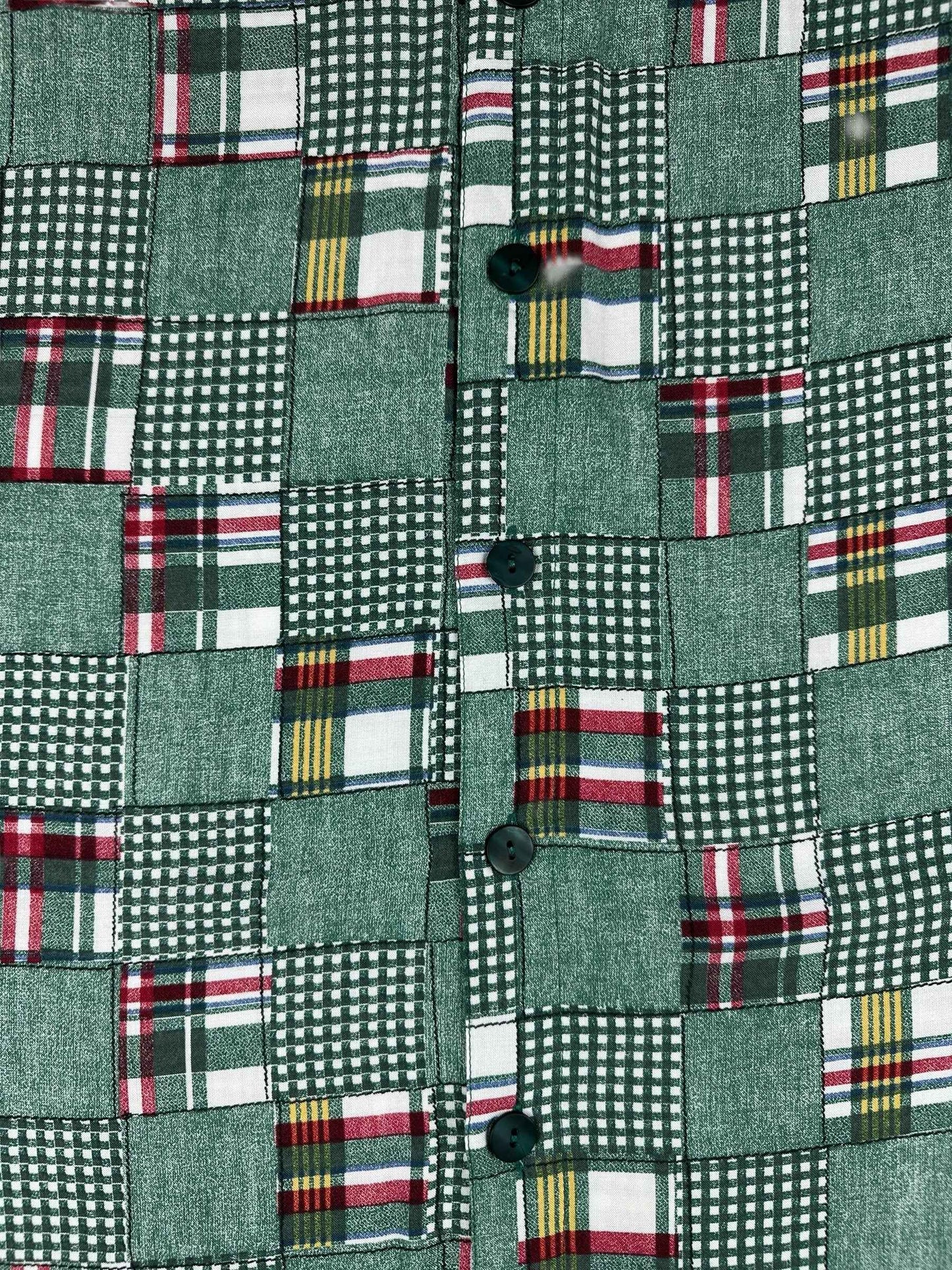 Camicia a fantasia da donna– abbigliamento vintage - vestiti vintage