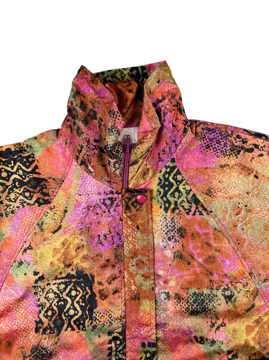 Giacchetto leggero da donna a fantasia– abbigliamento vintage - vestiti vintage