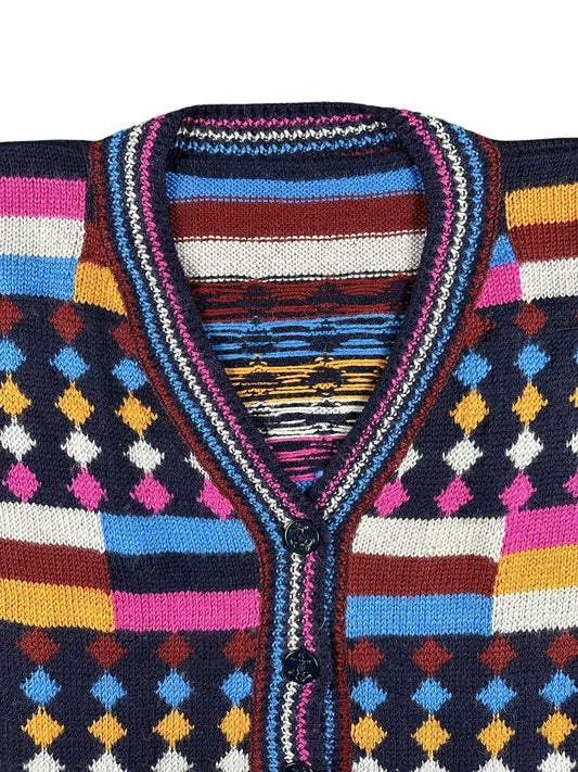 Cardigan vintage sartoriale da donna