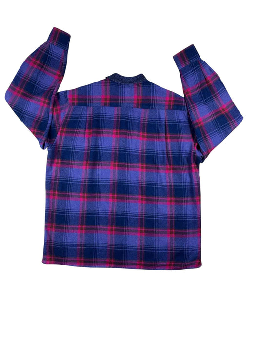 Camicia vintage anni ’90 da uomo a quadri in flanella