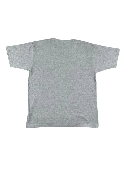 T-shirt vintage grigia Florida con ricamo alligatore