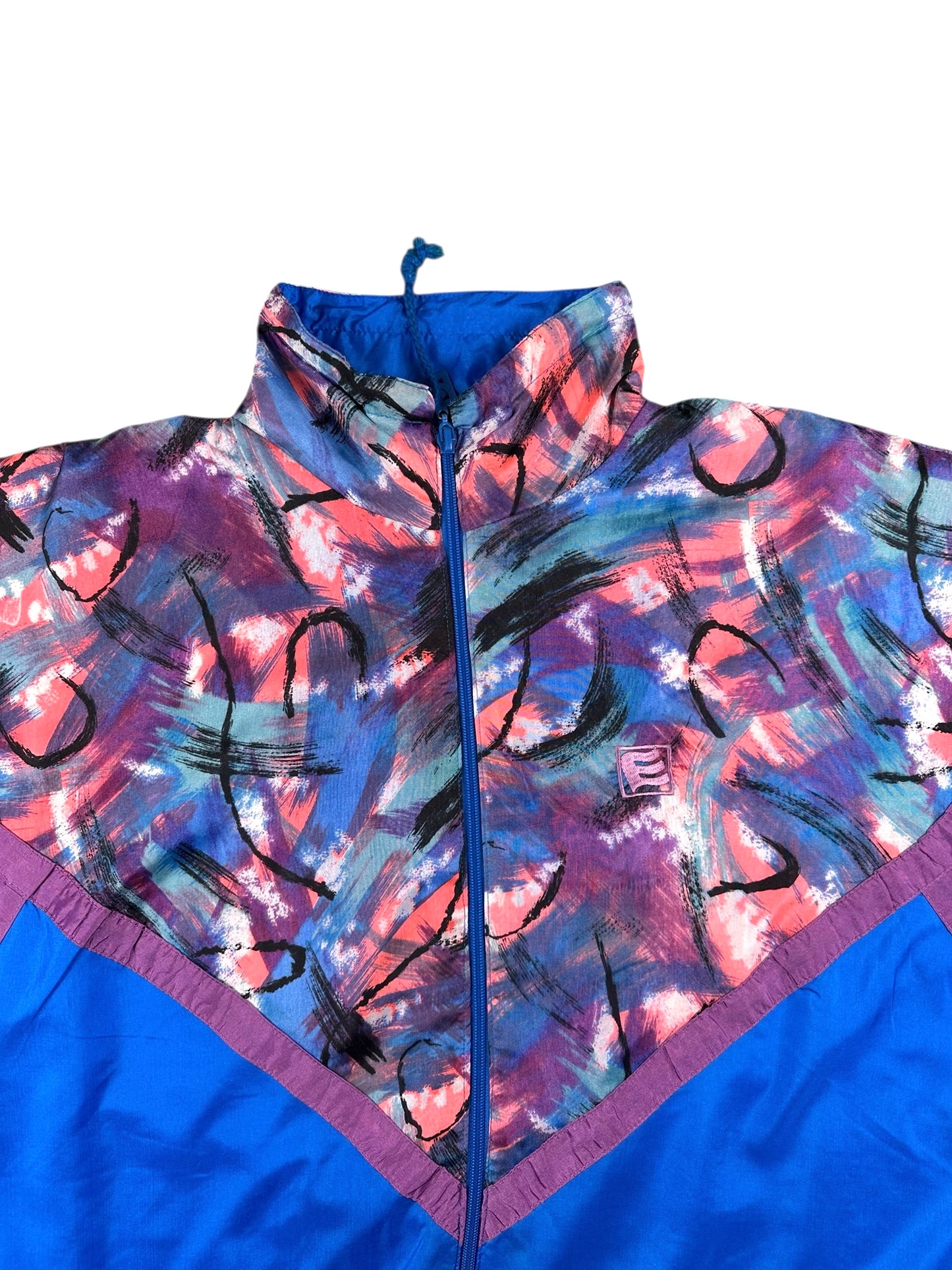 Emulate - Rompevientos estilo Miami vintage de los 90, talla XS (extragrande)