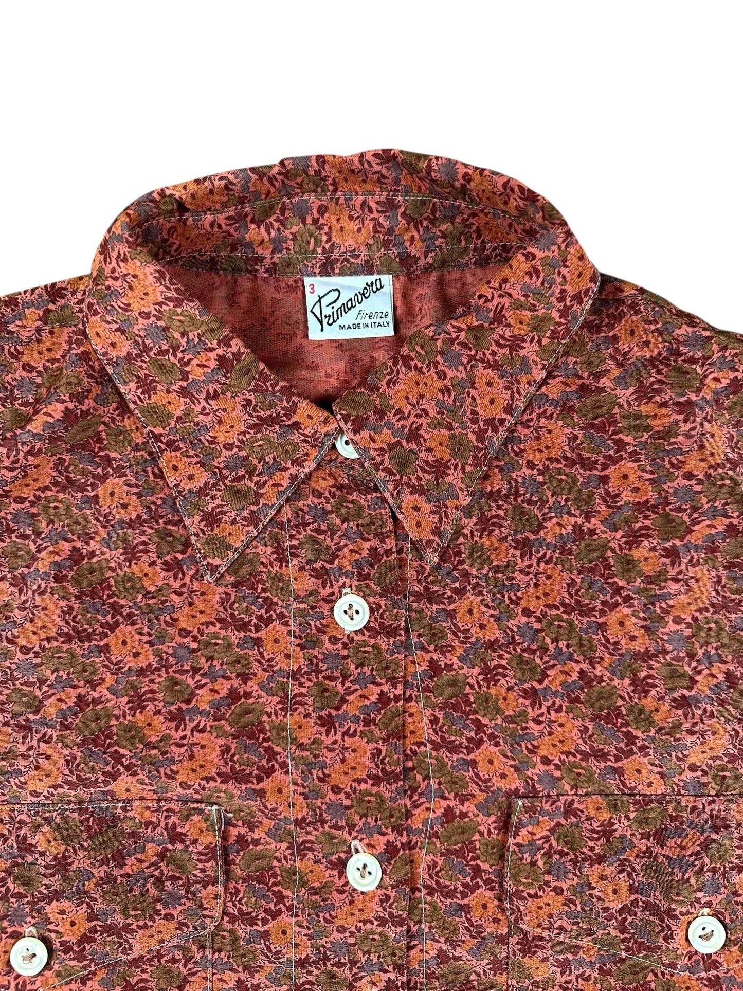 Camicia a fantasia floreale Primavera