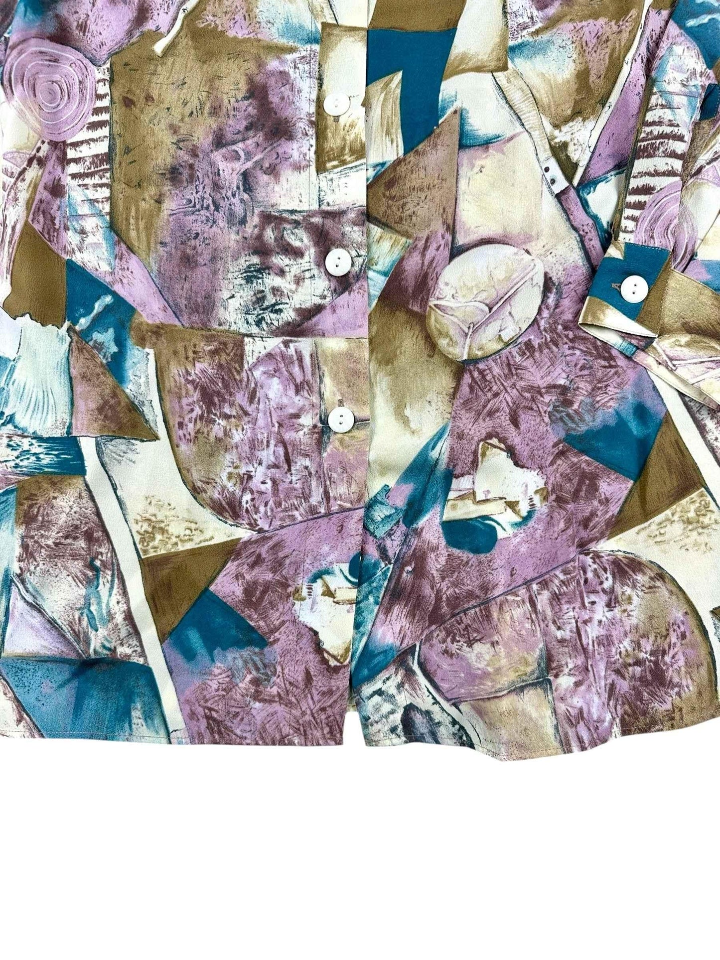 Camicia vintage da donna a fantasia New Fast