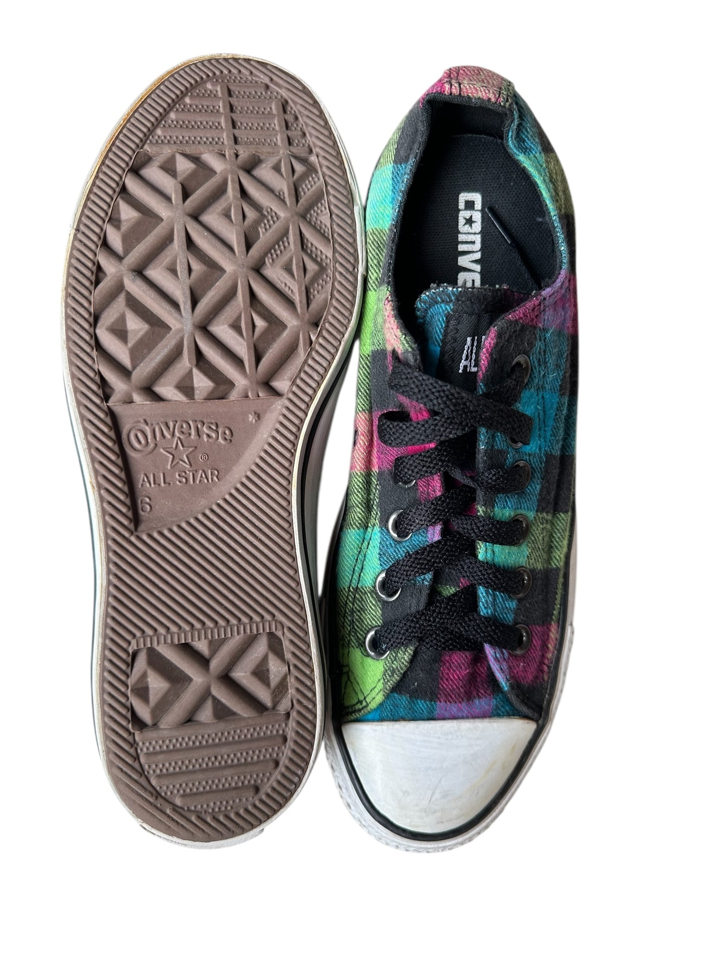 Dettaglio della suola di una converse all star