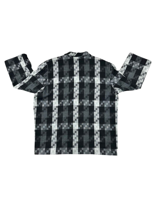 Giacca vintage invernale da donna anni ’80 a quadri