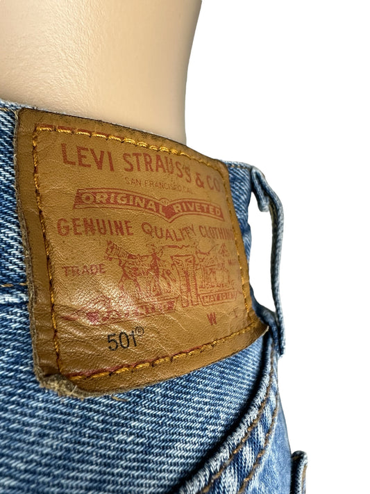 Jeans da donna Levi's 501 W25 L26– abbigliamento vintage - vestiti vintage