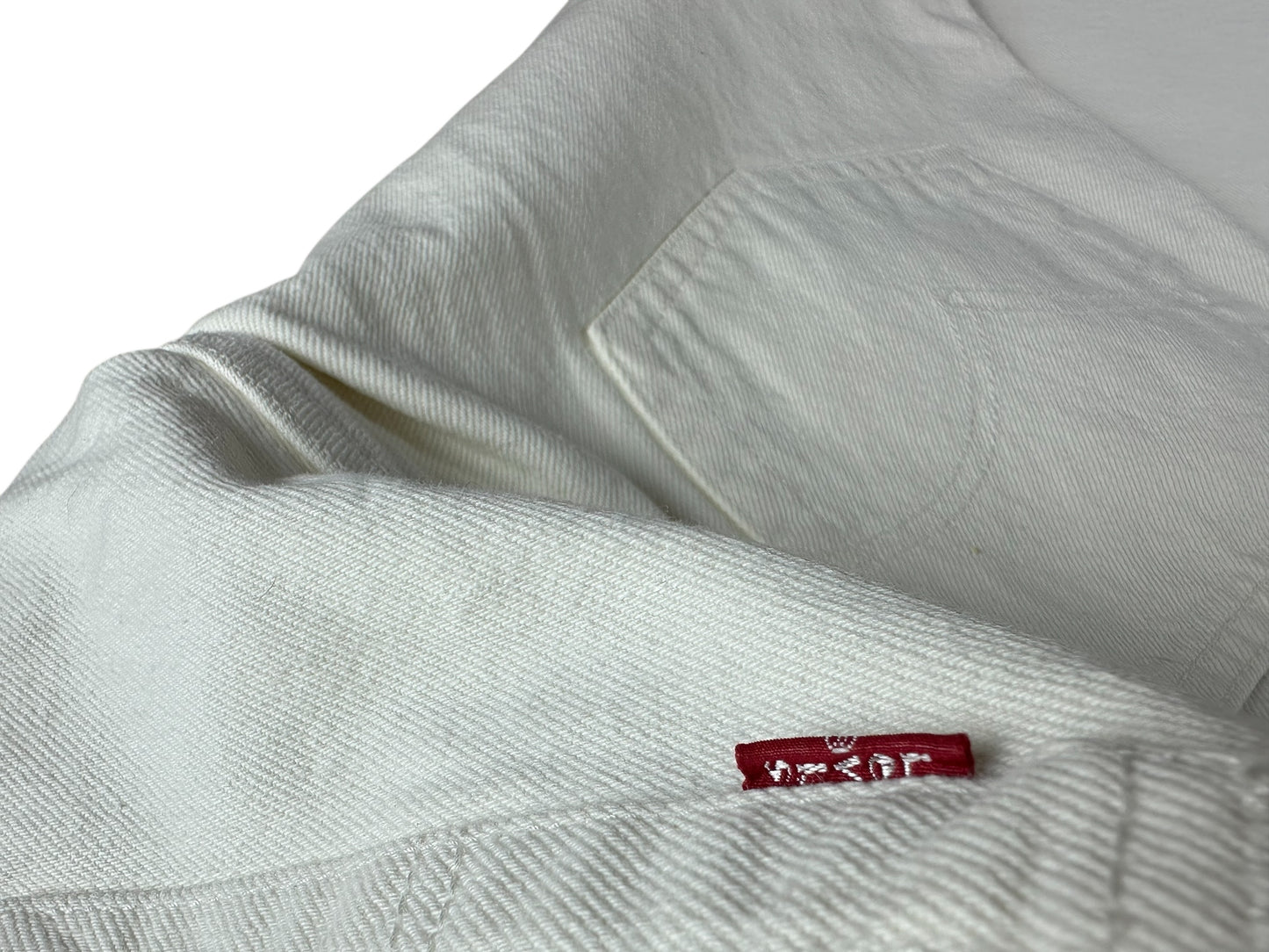 Vaqueros Levi's 501 para hombre en color blanco