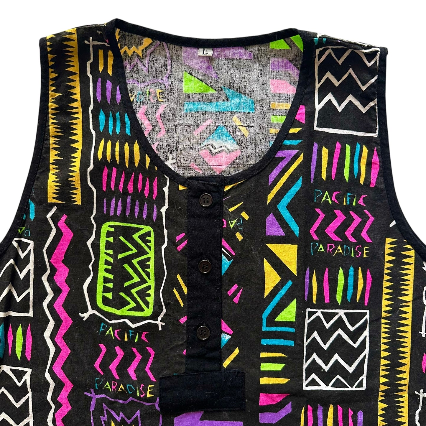 Camiseta sin mangas de mujer de los 90