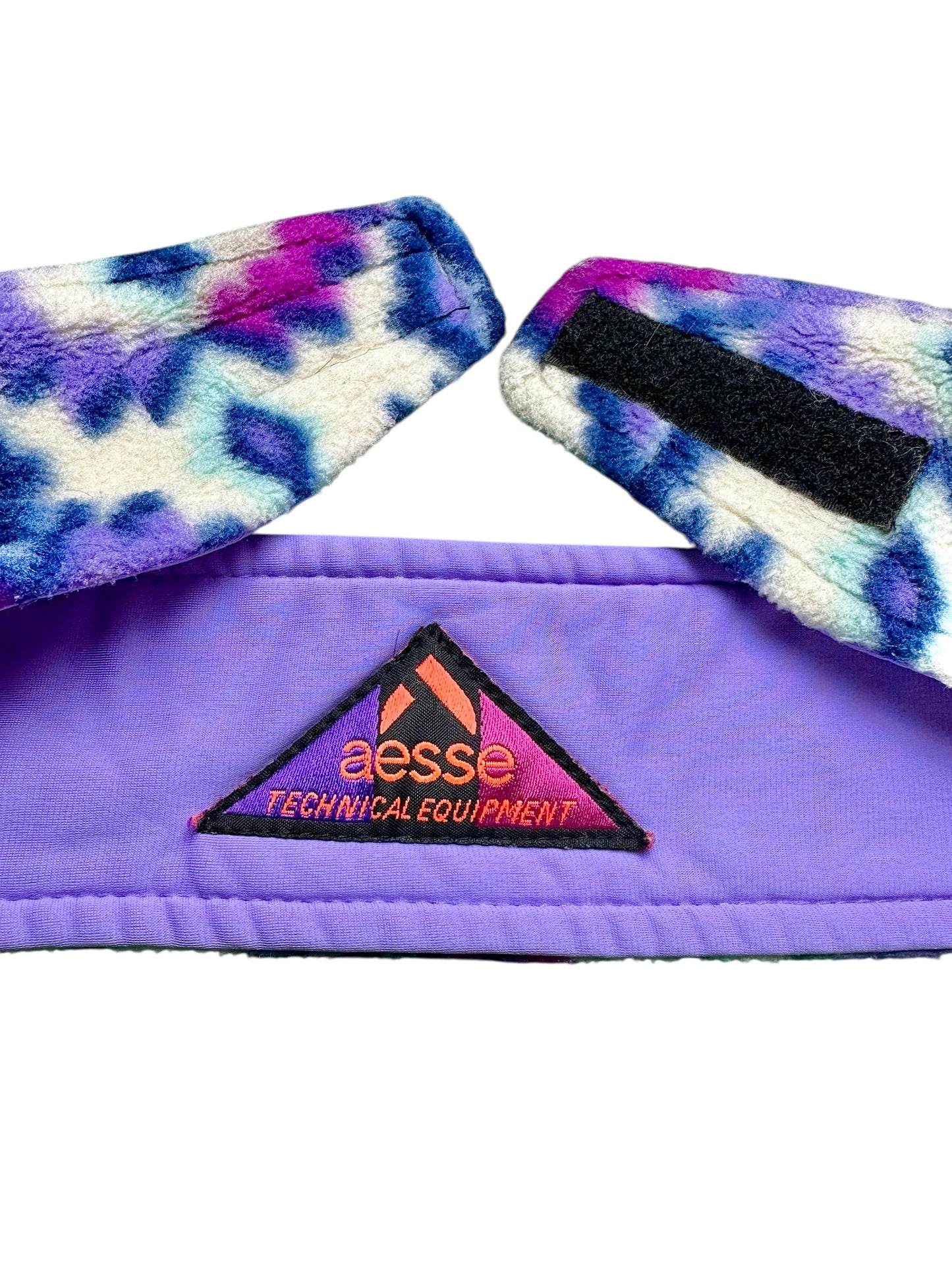 Aesse 90s double-sided fleece headband
