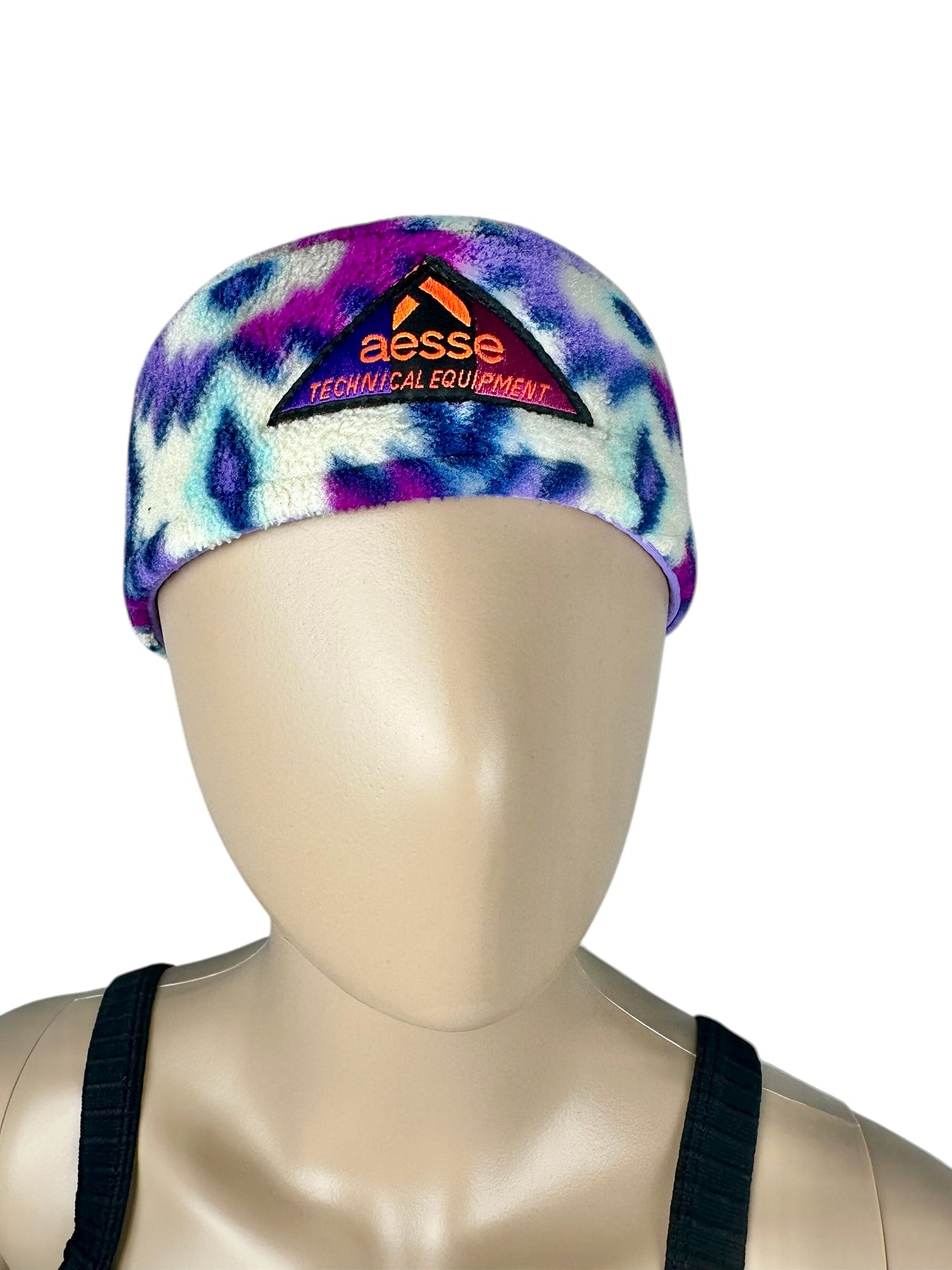 Aesse 90s double-sided fleece headband