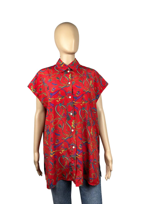 Camicia smanicate vintage da donna