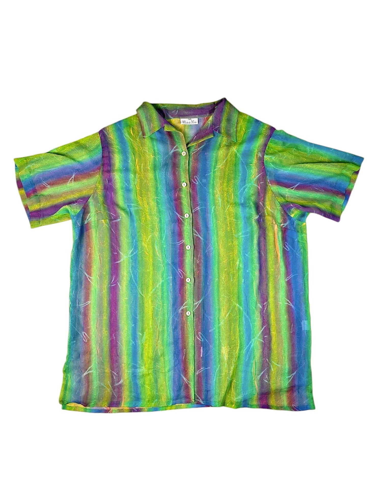 Camicia da donna con fantasia a righe