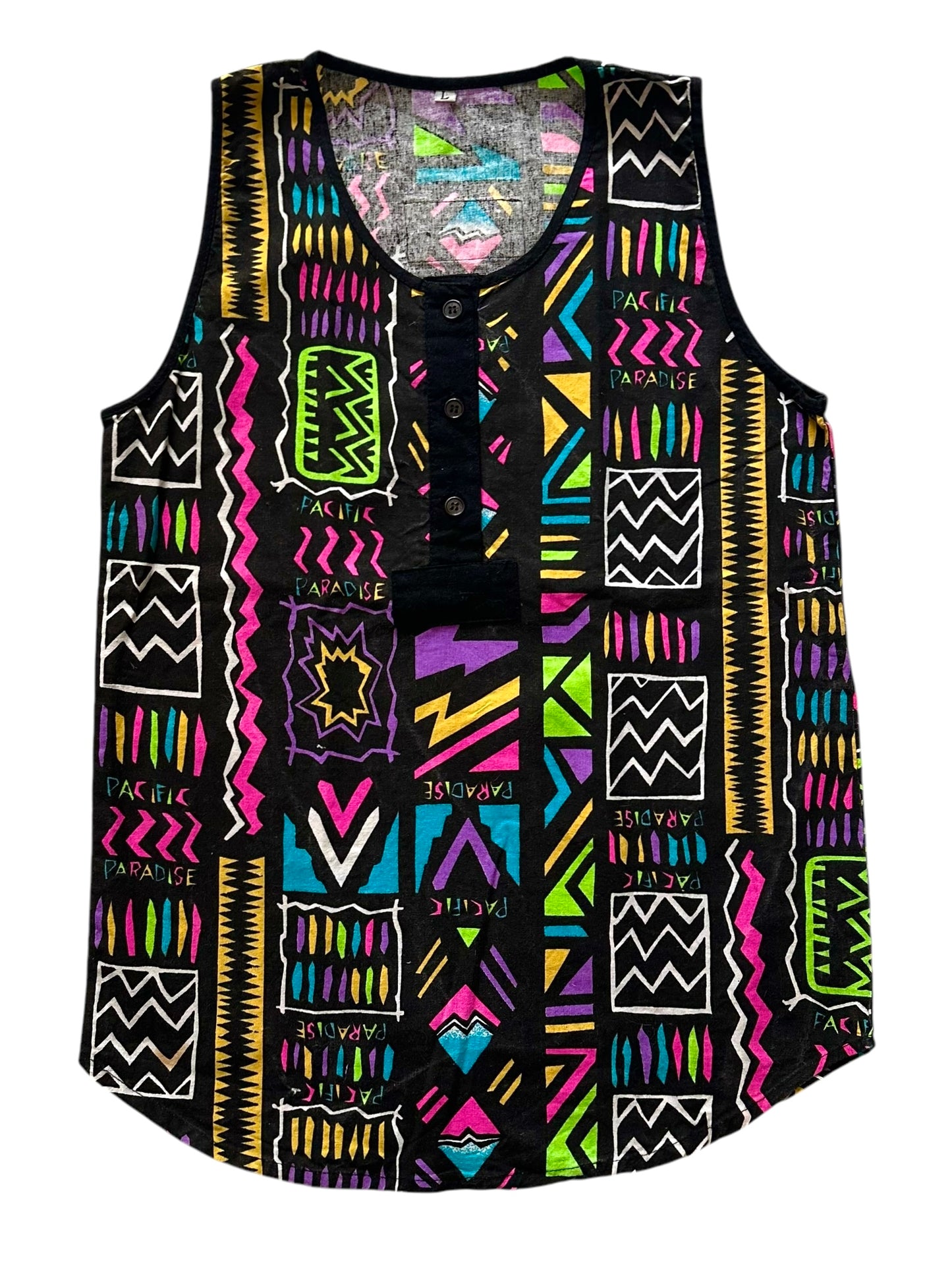 Camiseta sin mangas de mujer de los 90