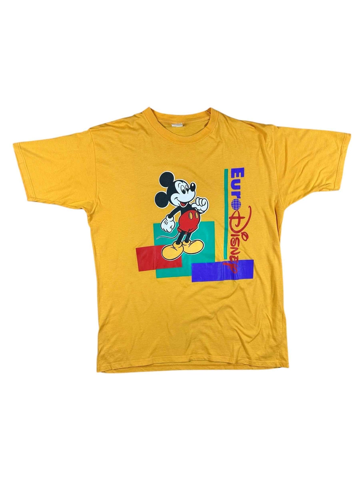 T-shirt vintage Euro Disney con Topolino