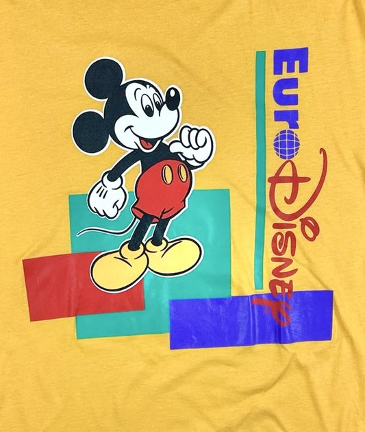 T-shirt vintage Euro Disney con Topolino