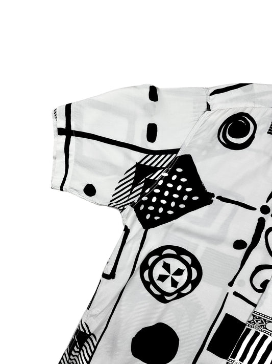 Camicia da uomo a maniche corte– abbigliamento vintage - vestiti vintage