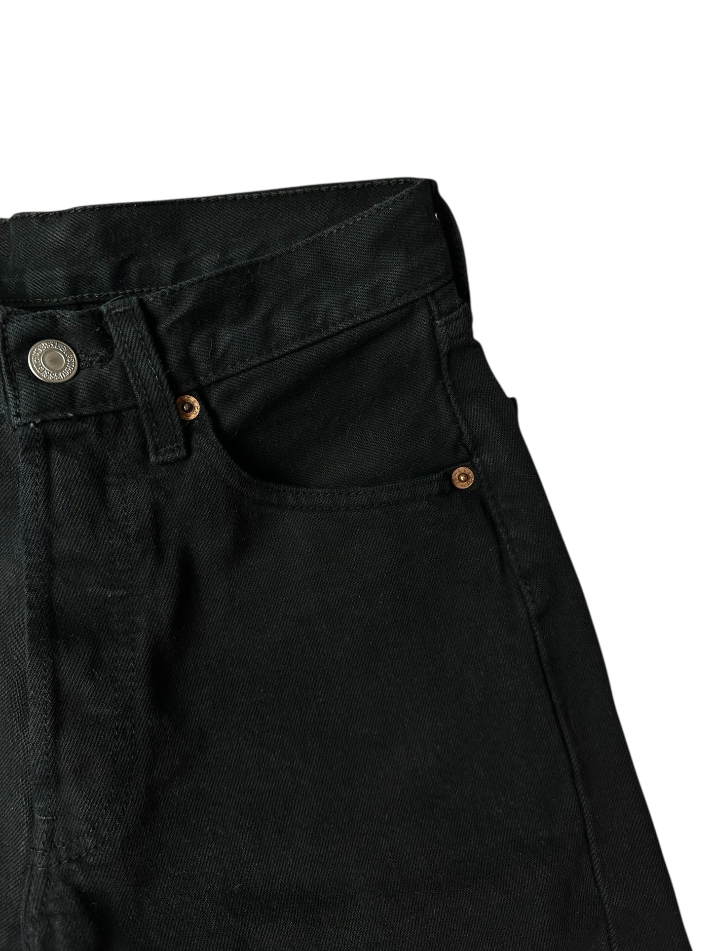 Vaqueros Levi's 501 negros para mujer