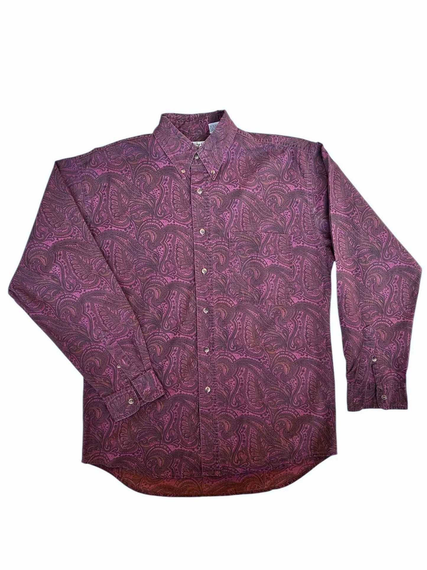 Camicia con motivo Paisley