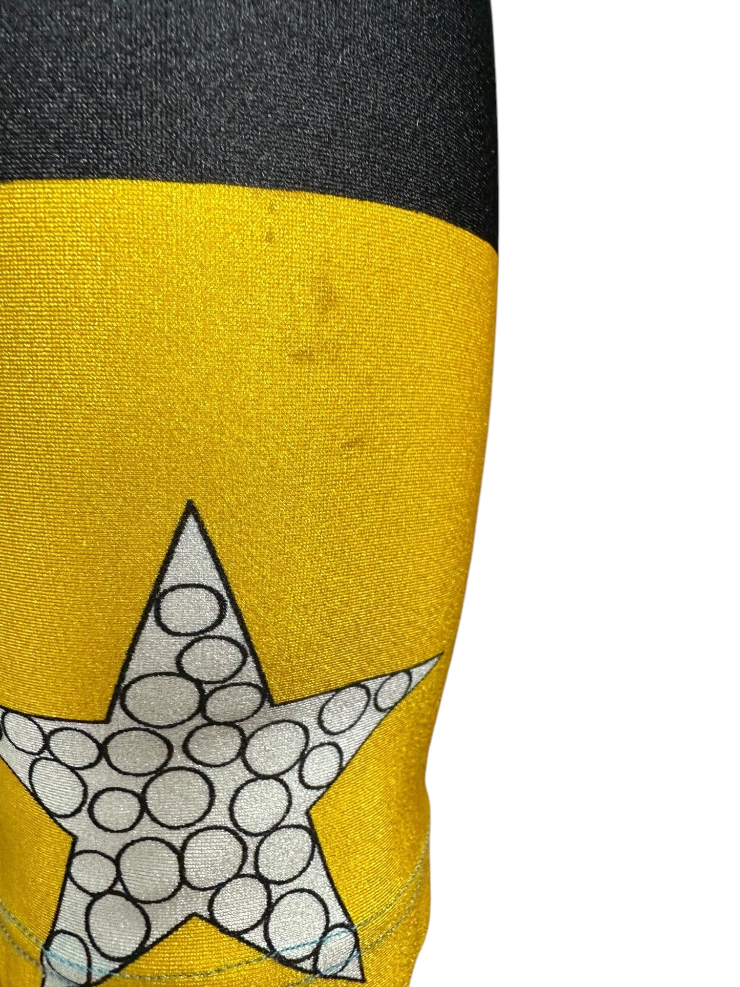 Leggings vintage anni '90 a fantasia– abbigliamento vintage - vestiti vintage