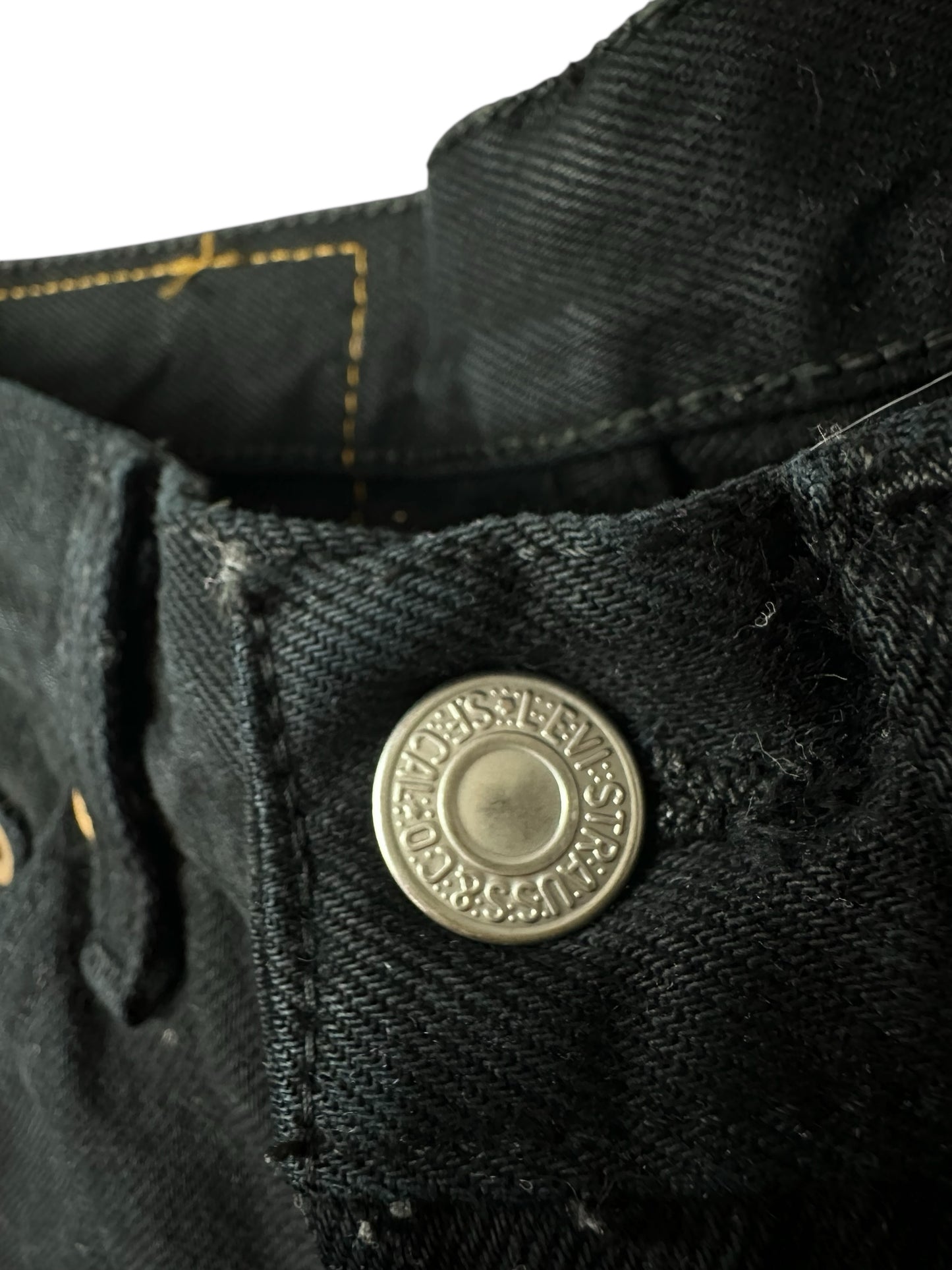 Vaqueros Levi's 501 negros para mujer