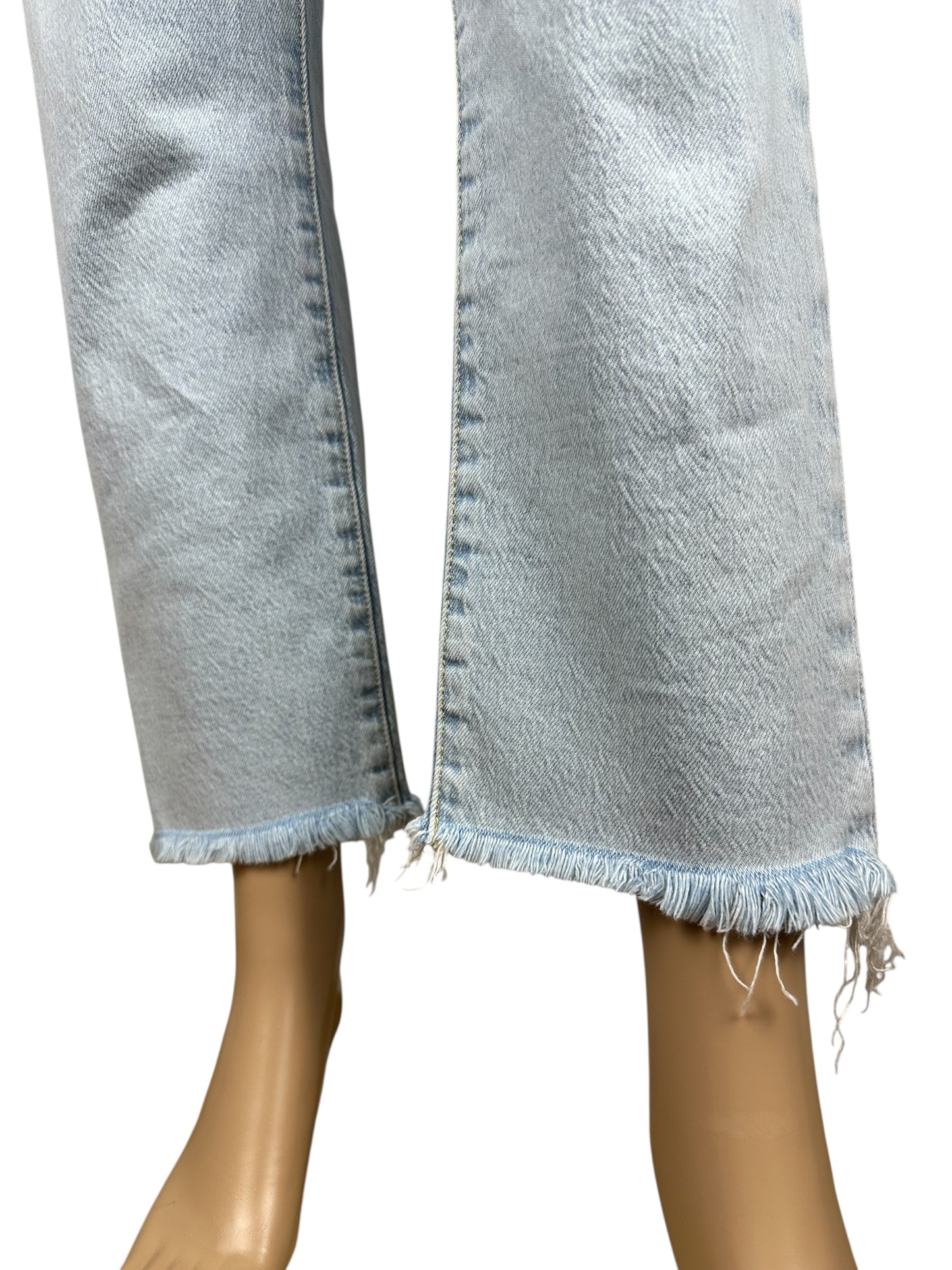 Vaqueros Levi's 501 con dobladillo deshilachado para mujer