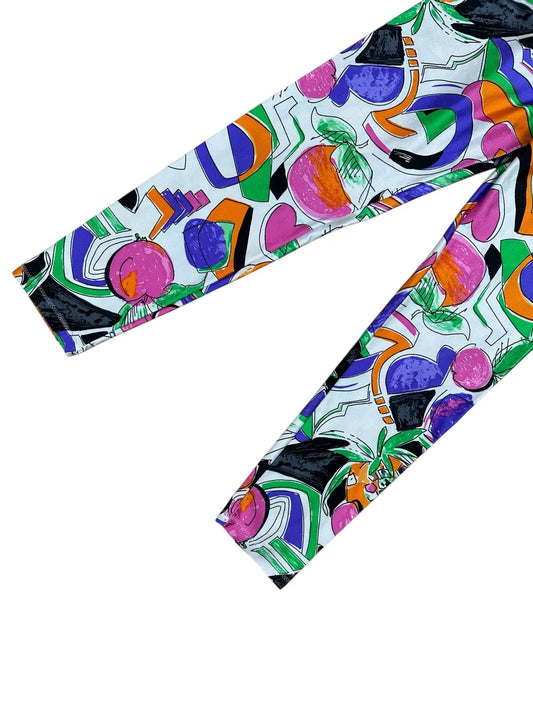 Leggings vintage da donna anni '90