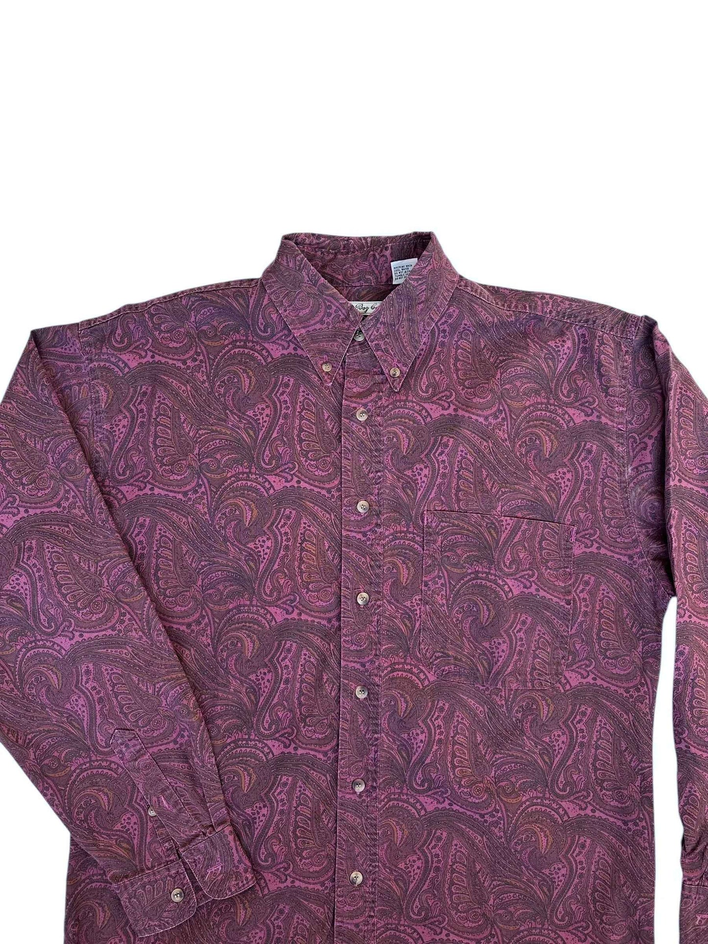 Camicia con motivo Paisley