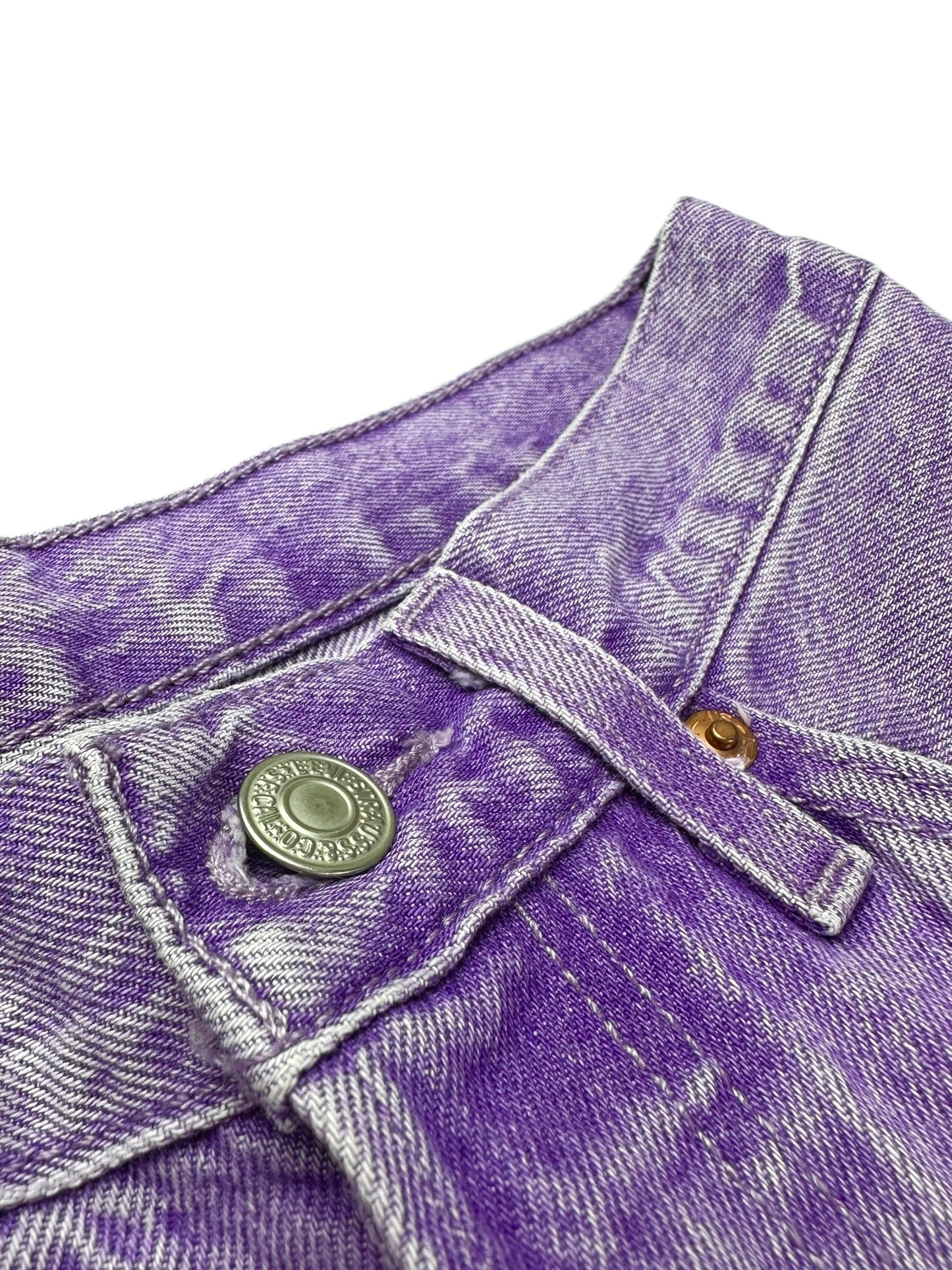 Vaqueros Levi's 501 morados para mujer