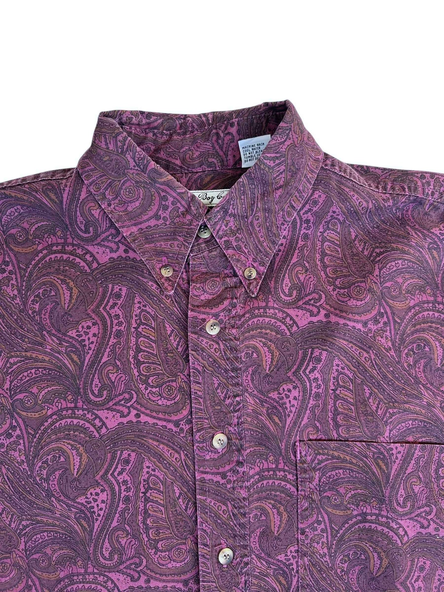 Camicia con motivo Paisley